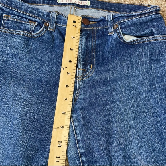 J Brand skinny jeans denim blue SZ 30" waist interior thigh rubbing - Picture 9 of 10